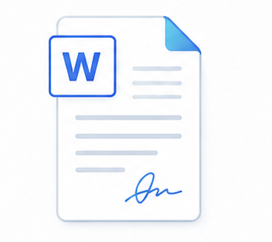 Professional Word Document